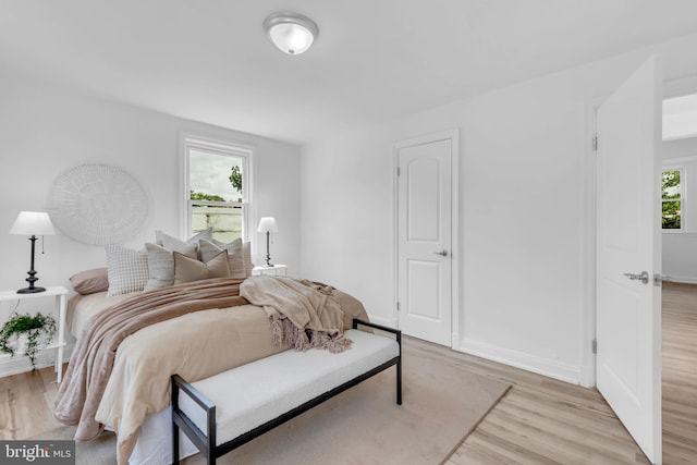 4428 Edson Pl NE, Washington, DC 20019 - bedroom featuring light wood finished floors and baseboards