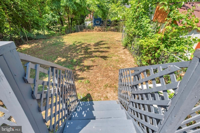 4428 Edson Pl NE, Washington, DC 20019 - view of yard featuring fence