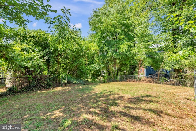 4428 Edson Pl NE, Washington, DC 20019 - view of yard featuring fence