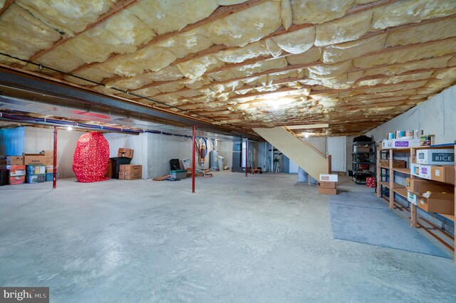 314 Valley Ct, Sinking Spring, PA 19608 - view of unfinished basement