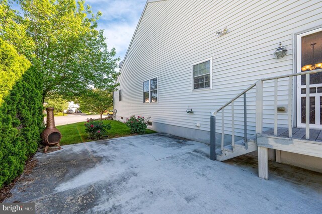 314 Valley Ct, Sinking Spring, PA 19608 - view of home's exterior with a patio