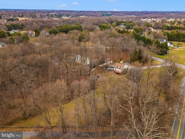 aerial overview of property's location