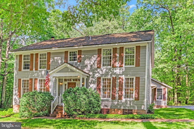 16909 Batchellors Forest Rd, Silver Spring, MD 20906 - view of colonial-style house