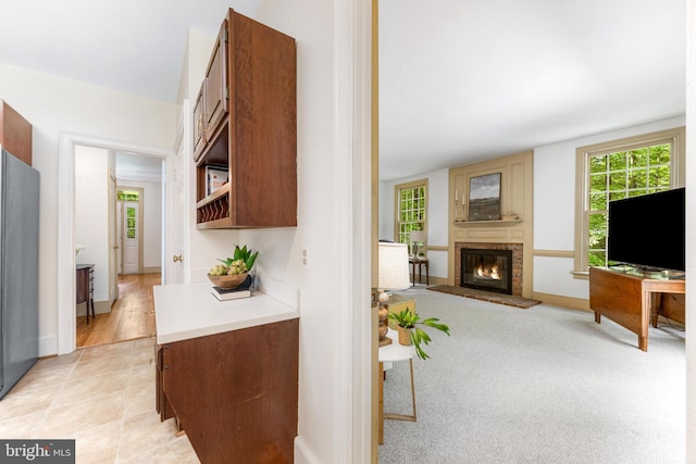 16909 Batchellors Forest Rd, Silver Spring, MD 20906 - corridor with baseboards