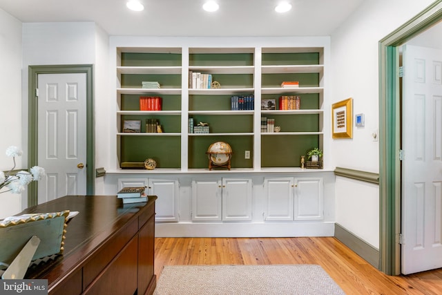16909 Batchellors Forest Rd, Silver Spring, MD 20906 - detailed view of wood finished floors and recessed lighting