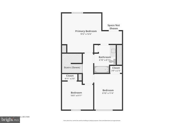 2908 Ruskin Ct, Abingdon, MD 21009 - floor plan / room layout