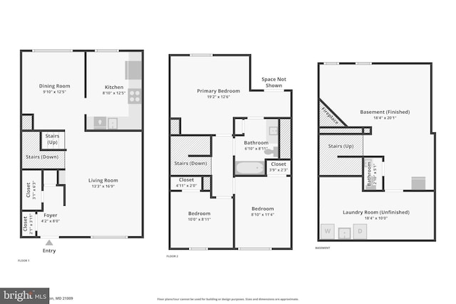 2908 Ruskin Ct, Abingdon, MD 21009 - property floor plan