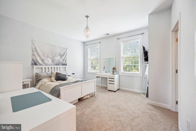15613 Ancient Oak, North Potomac, MD 20878 - bedroom with light carpet and baseboards