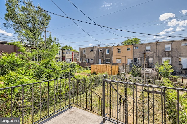 4904 Pembridge Ave, Baltimore, MD 21215 - balcony featuring a residential view