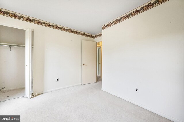 1213 Terrylynn Ct, Herndon, VA 20170 - unfurnished bedroom featuring carpet floors, a closet, and baseboards