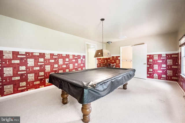 1213 Terrylynn Ct, Herndon, VA 20170 - recreation room featuring carpet floors, pool table, and baseboards