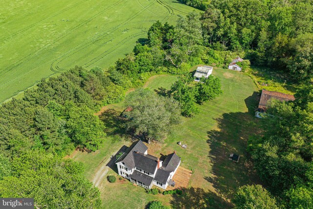 1838 Muddy Gut Rd, Dunnsville, VA 22454 - aerial view of sparsely populated area
