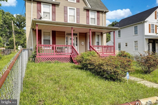 5109 Ivanhoe Ave, Baltimore, MD 21212 - view of front of home with a porch