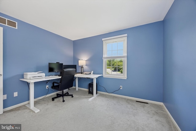 7 Quail Ct, Wilmington, DE 19810 - home office with carpet flooring and baseboards