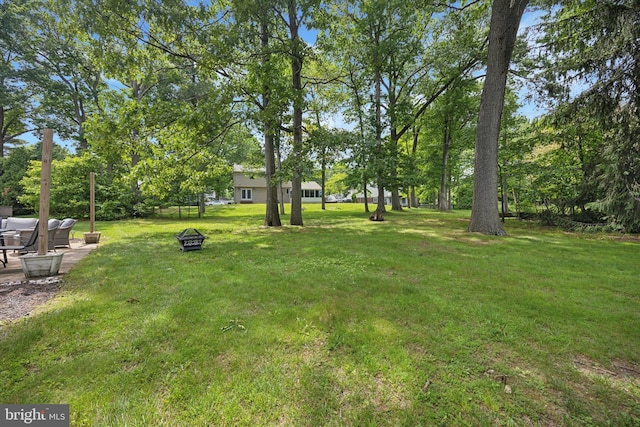 7 Quail Ct, Wilmington, DE 19810 - view of green lawn with a patio