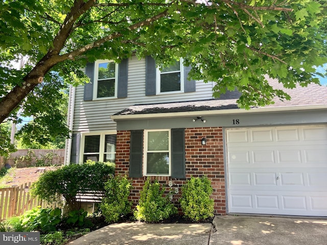18 Huxley Cir, Abingdon, MD 21009 - view of front of house featuring brick siding and driveway
