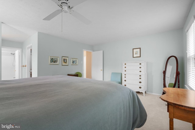 18 Huxley Cir, Abingdon, MD 21009 - bedroom featuring light colored carpet, multiple windows, a ceiling fan, and baseboards