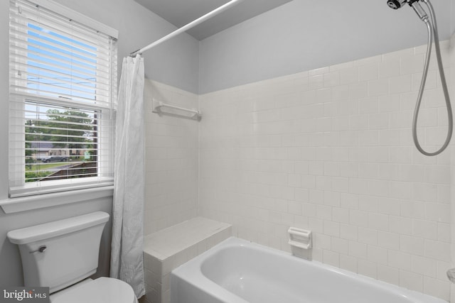 18 Huxley Cir, Abingdon, MD 21009 - full bathroom featuring shower / bath combo with shower curtain and toilet