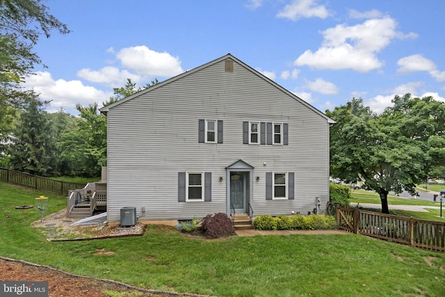 18 Huxley Cir, Abingdon, MD 21009 - view of front facade featuring central air condition unit