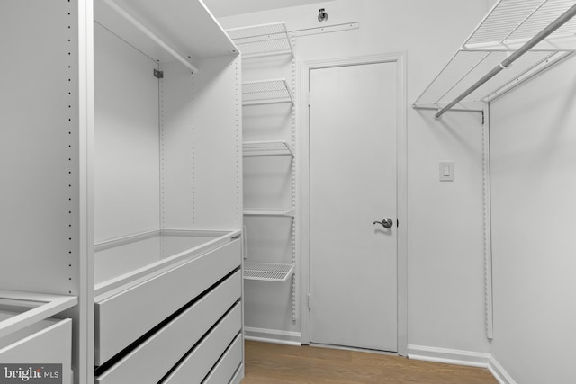 1001 N Randolph St Unit 910, Arlington, VA 22201 - walk in closet with light wood finished floors