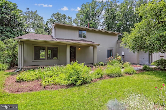 11628 Happy Choice Ln, North Potomac, MD 20878 - view of front of property with a front yard