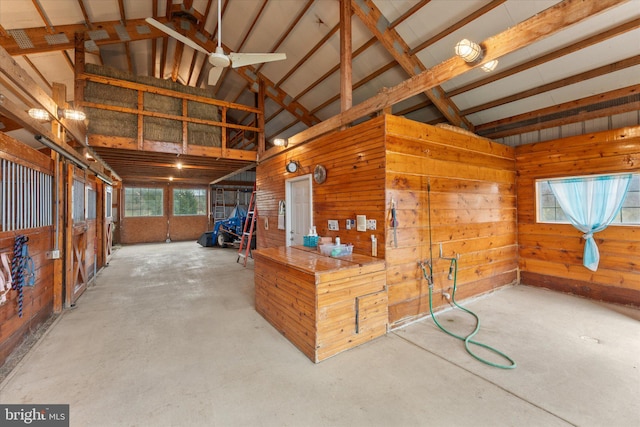 view of stable