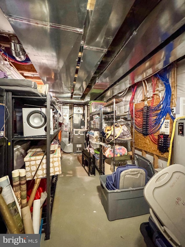 8 Fallbrook Ln, Glen Mills, PA 19342 - storage room featuring heating unit