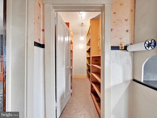 45 Front St, Lititz, PA 17543 - hallway with light tile patterned flooring