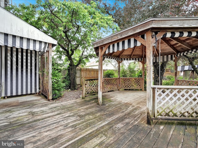 45 Front St, Lititz, PA 17543 - wooden deck with a gazebo
