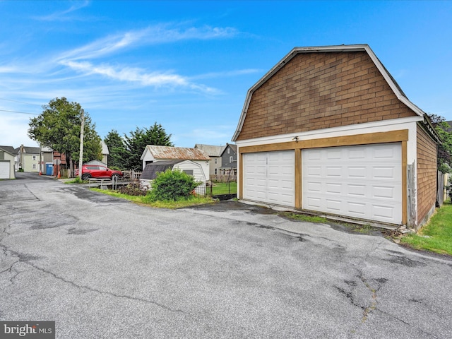 45 Front St, Lititz, PA 17543 - detached garage with a residential view