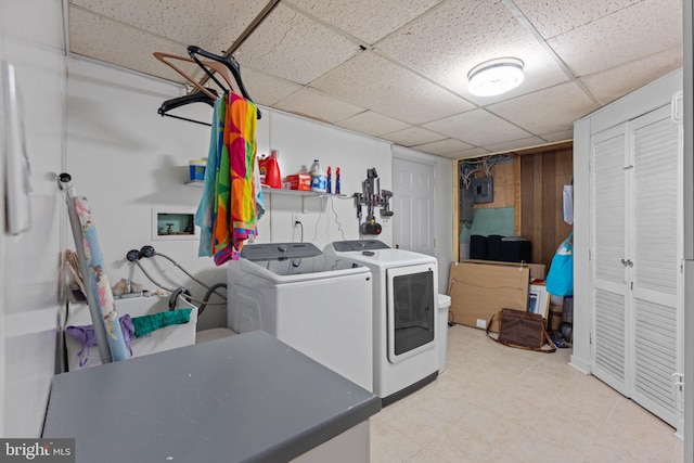8313 Accotink Rd, Lorton, VA 22079 - laundry room with washer and dryer