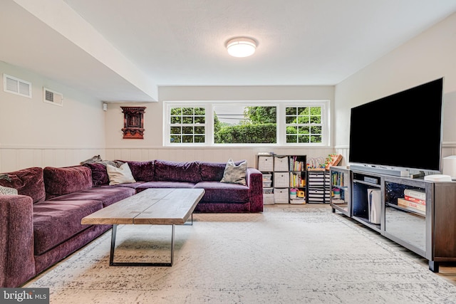 600 Saint Andrews Ln, Silver Spring, MD 20901 - living area with plenty of natural light and wainscoting