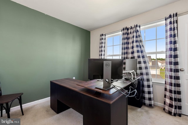 430 Mcwharton Way, Bunker Hill, WV 25413 - office area with light carpet and baseboards
