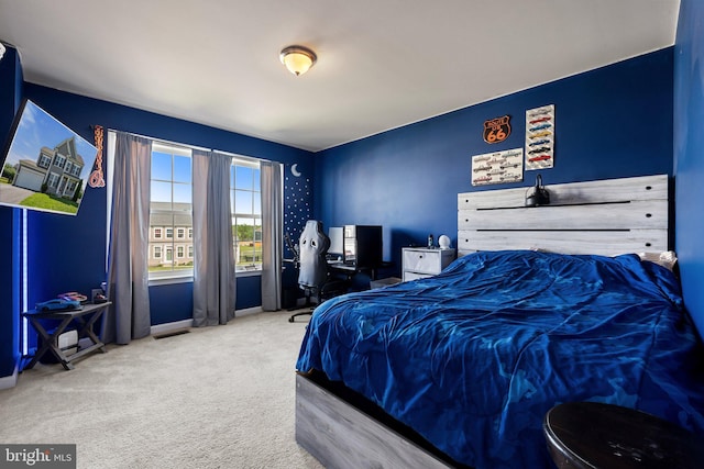 430 Mcwharton Way, Bunker Hill, WV 25413 - carpeted bedroom with baseboards and an office area