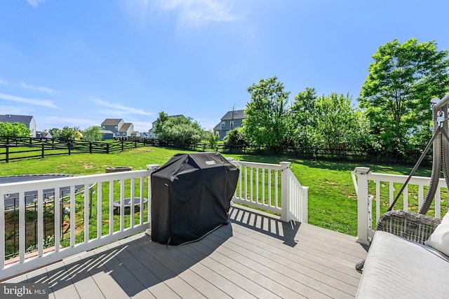 430 Mcwharton Way, Bunker Hill, WV 25413 - wooden terrace with grilling area