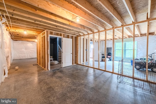 107 Arbutis Trl, Star Tannery, VA 22654 - below grade area with stairs