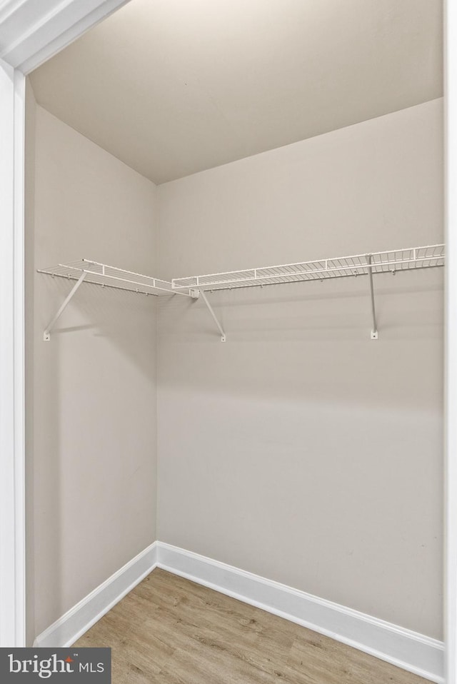 3600 S Glebe Rd Unit 605W, Arlington, VA 22202 - walk in closet featuring wood finished floors