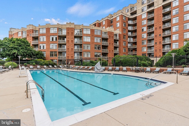 3600 S Glebe Rd Unit 605W, Arlington, VA 22202 - community pool featuring a patio