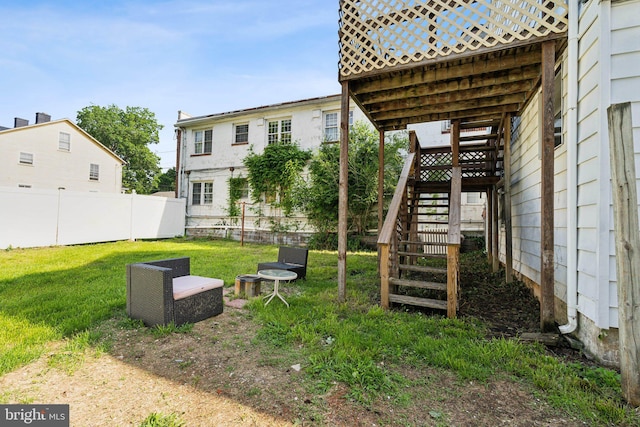707 S Braddock St, Winchester, VA 22601 - view of yard featuring stairway
