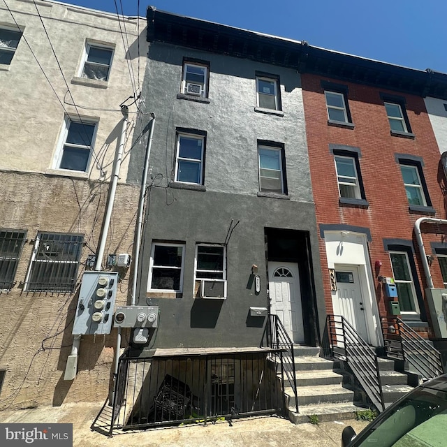 2055 W Oxford St, Philadelphia, PA 19121 - multi unit property featuring stucco siding and cooling unit