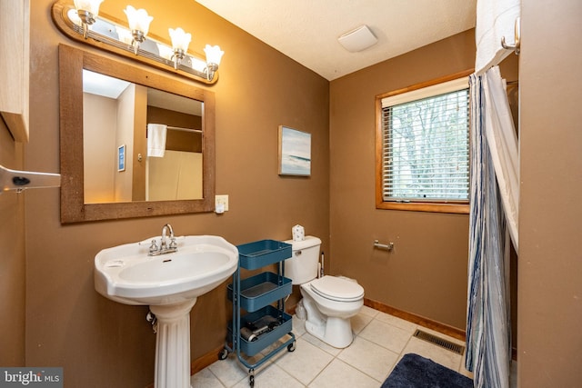 285 Cherry Heights Ln, Mc Henry, MD 21541 - bathroom featuring toilet, tile patterned floors, and baseboards