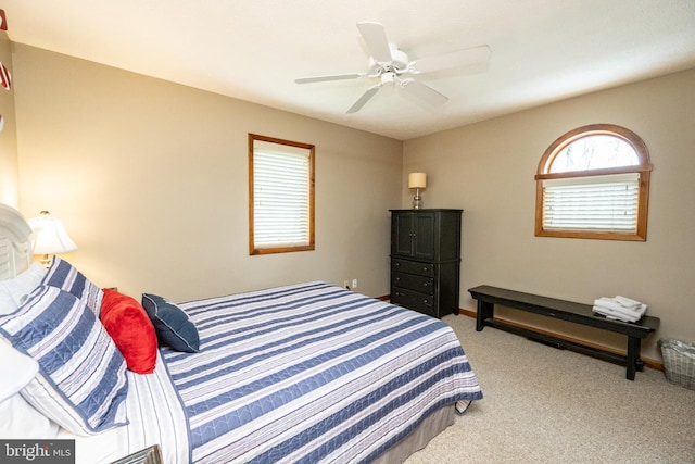 285 Cherry Heights Ln, Mc Henry, MD 21541 - bedroom featuring carpet flooring and ceiling fan