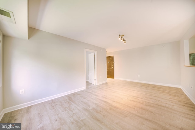 6305 Hil Mar Dr Unit 2-9, District Heights, MD 20747 - spare room with light wood finished floors and baseboards