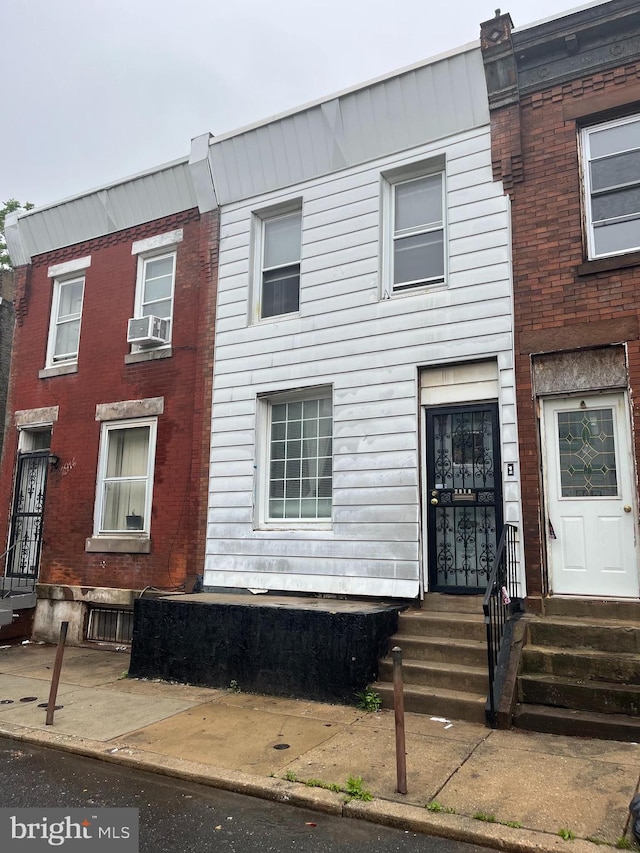 2918 N Taylor St, Philadelphia, PA 19132 - view of property featuring entry steps and cooling unit