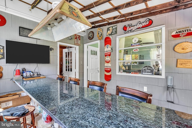 16 Bayberry Dr, Lanoka Harbor, NJ 08734 - kitchen featuring wood walls