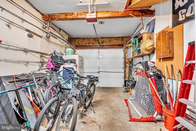 16 Bayberry Dr, Lanoka Harbor, NJ 08734 - garage featuring a garage door opener