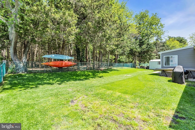 16 Bayberry Dr, Lanoka Harbor, NJ 08734 - view of yard featuring view of wooded area