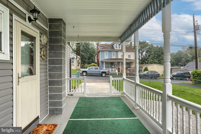 337 W Perry St, Enola, PA 17025 - view of patio featuring covered porch