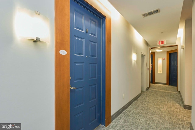 2200 N Westmoreland St Unit 325, Arlington, VA 22213 - hallway featuring baseboards