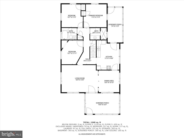 1812 64th Ave, Landover, MD 20785 - home floor plan